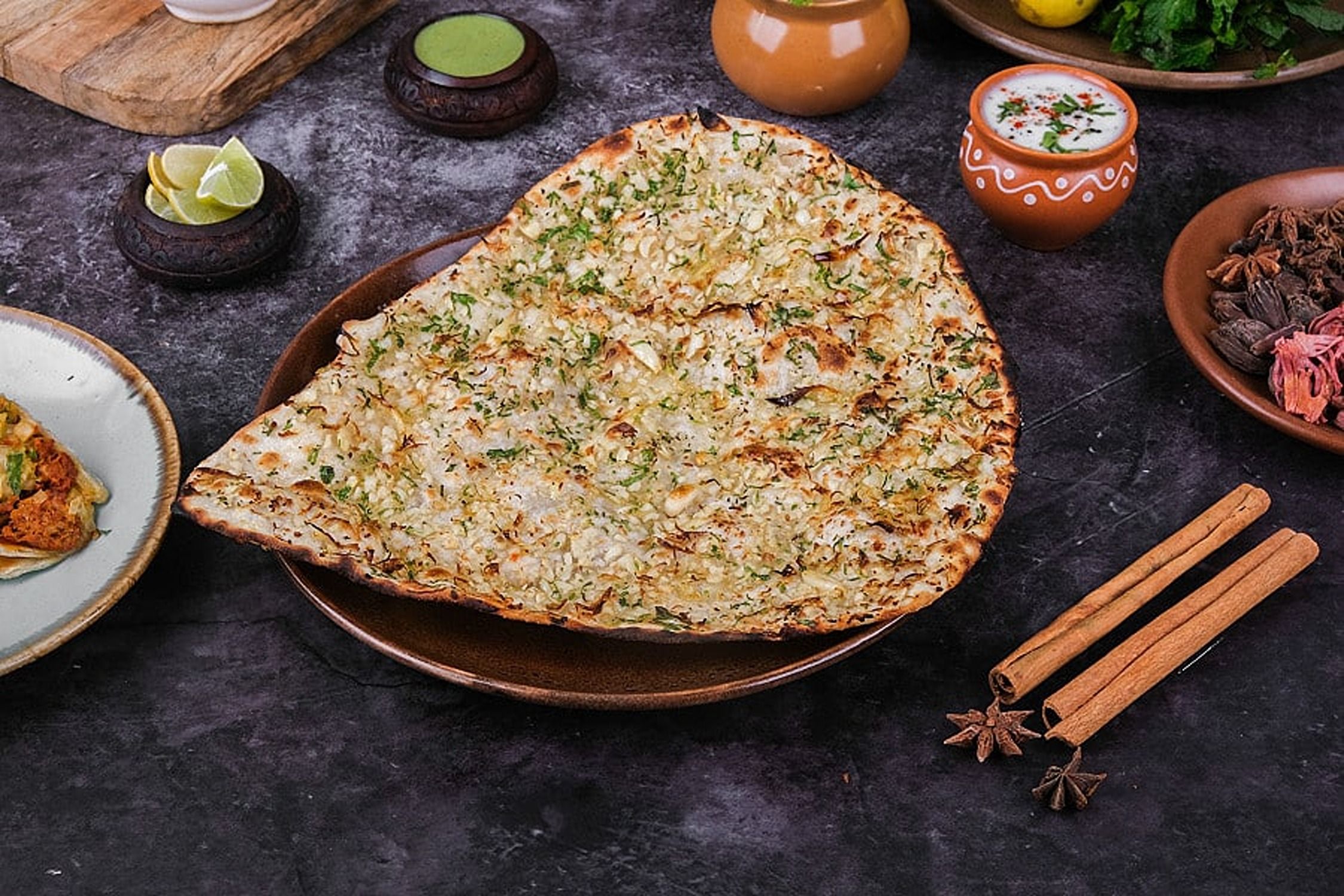 Butter Garlic Naan