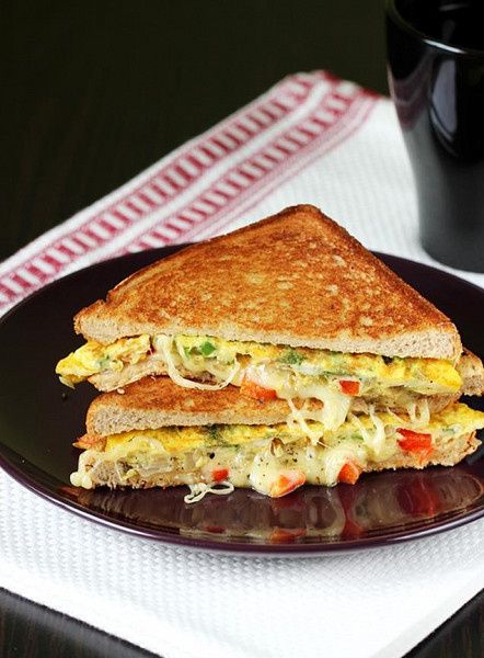 Bread Masala Omlette