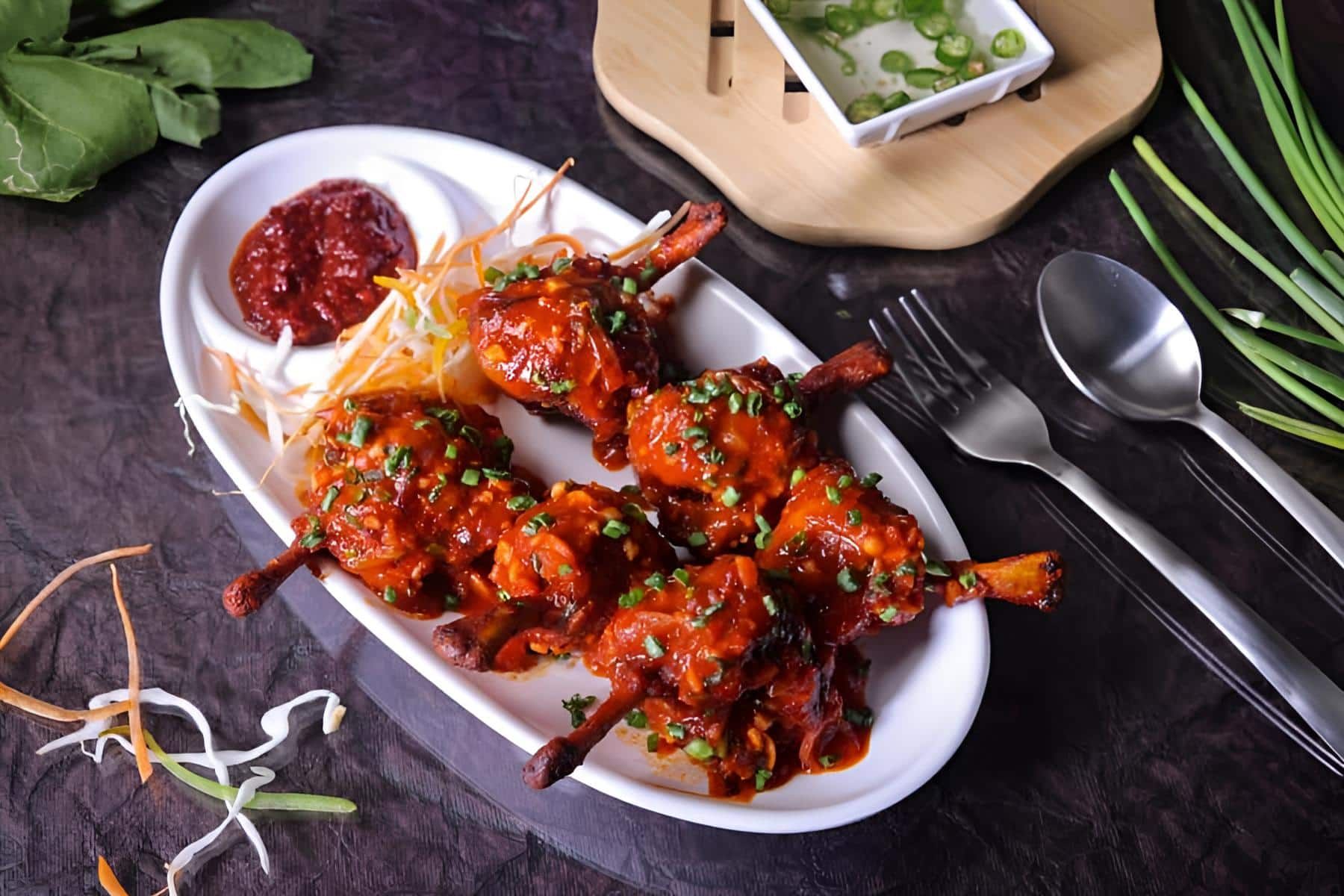 Chicken Lollypop (Indo Chinese)