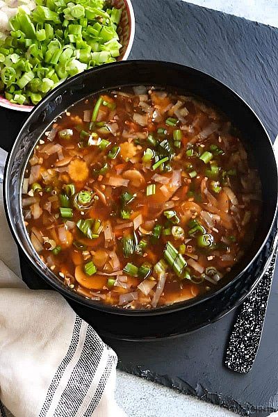 Veg Hot & Sour Soup (Chinese)