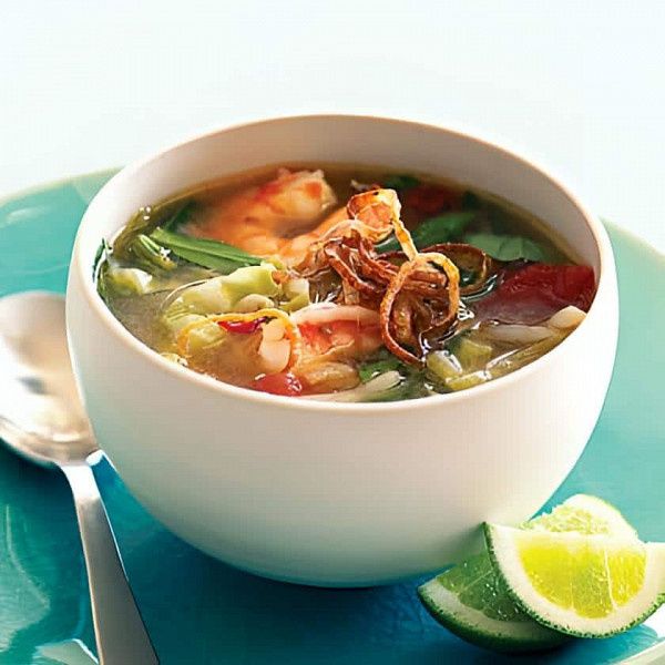 Prawn Hot & Sour Soup (Chinese)