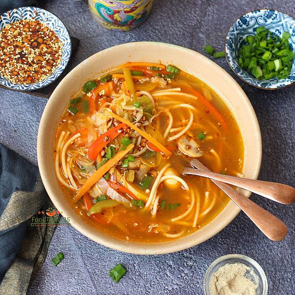 Chicken Thukpa (Bhutanese)