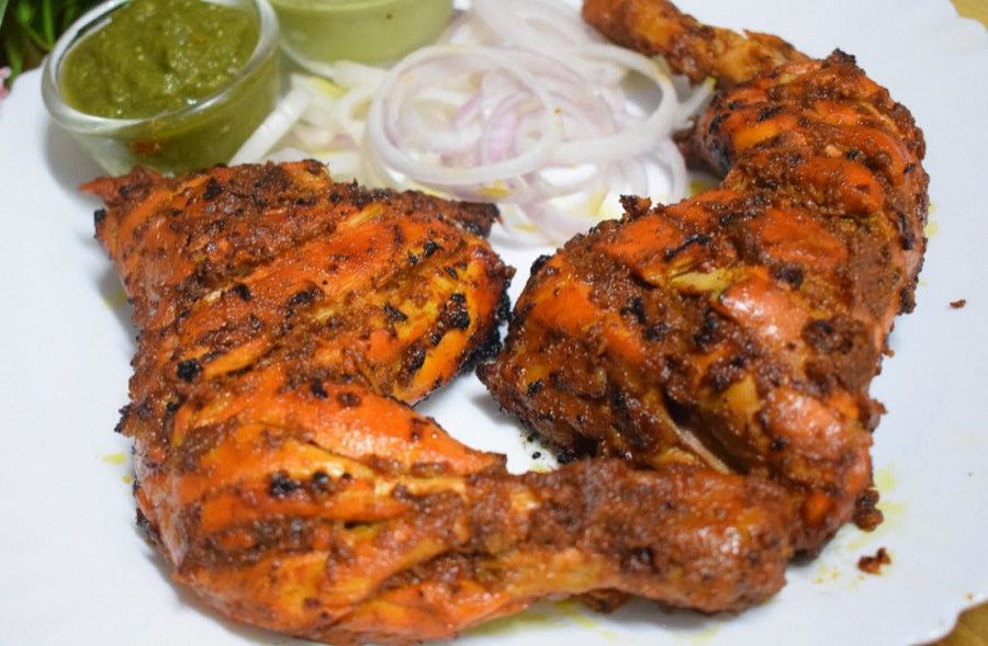 Chicken Burra {With Bone}