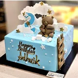 square birthday cake