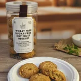 Wheat Free Sugar free Dry Fruit Cookies 300gm