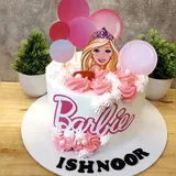 Barbie Theme Cake