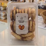 Cinnamon French Heart Cookies