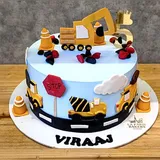 JCB theme Cake