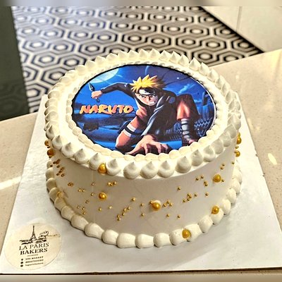 Naruto Theme Cake