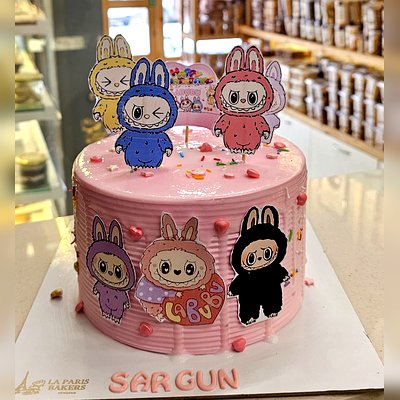 Labubu Doll Cake