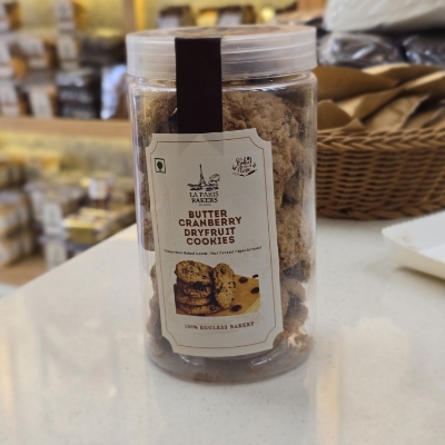 Butter Cranberry Dry Fruit Cookies