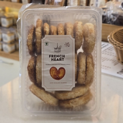 Cinnamon French Heart Cookies