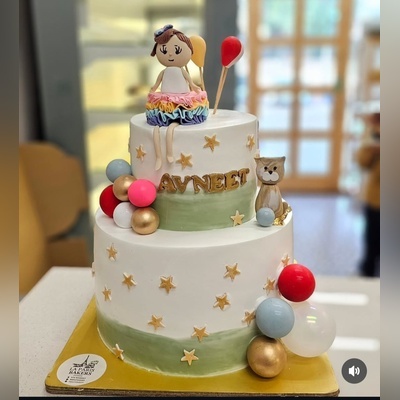 Doll theme Cake