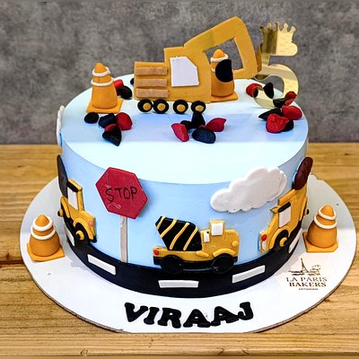 JCB theme Cake