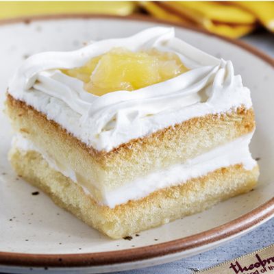 Fresh Cream Pineapple Pastry [1 Piece]
