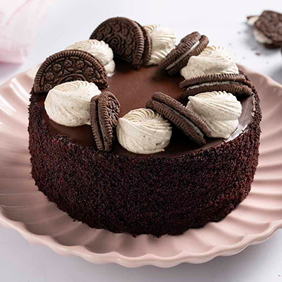 Choco-Vanilla Oreo Cake [540g]