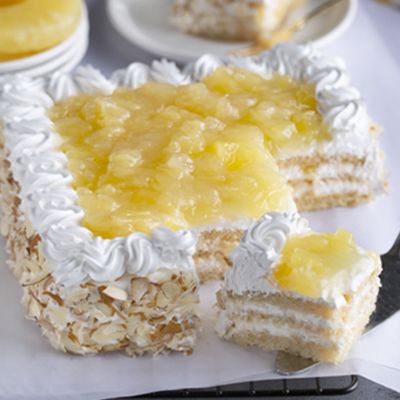 Fresh Cream Pineapple Cake [500g]