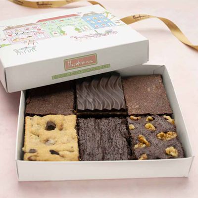Assorted Eggless Brownies Box [6 Pieces]