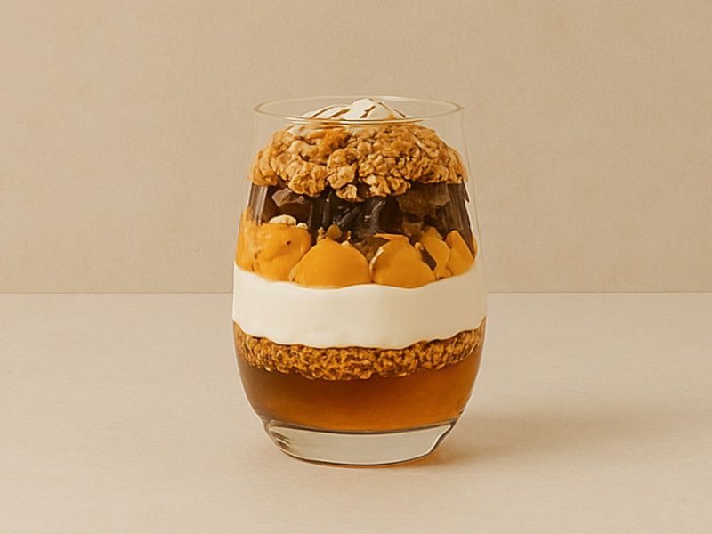 Chocolate Orange Parfait (Gluten Free, Low Cal)