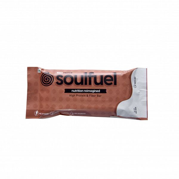 Soulfuel Whey Protein Bars ( Hazelnut)
