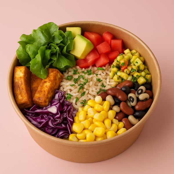 Carribean Paneer Bowl (High Protein, High Fiber)