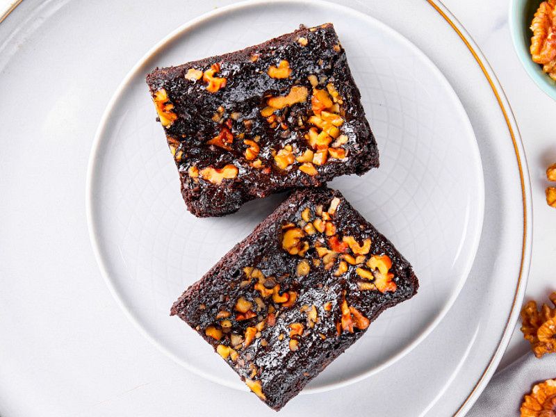 Walnut Brownie ( Gluten Free)
