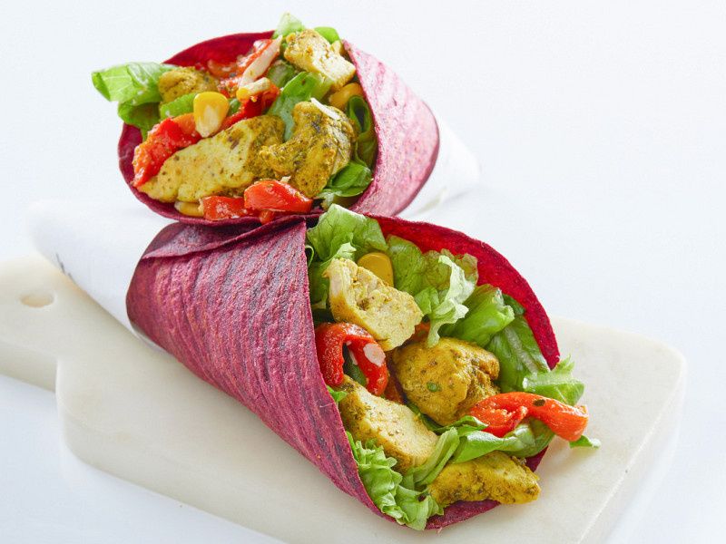 Gluten Free Peri Peri Paneer Wrap