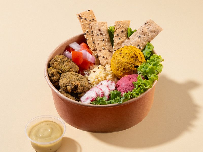 Falafel Bowl (High Fiber)