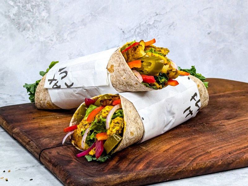Sriracha Chicken Wrap ( High Fiber, High Protein)