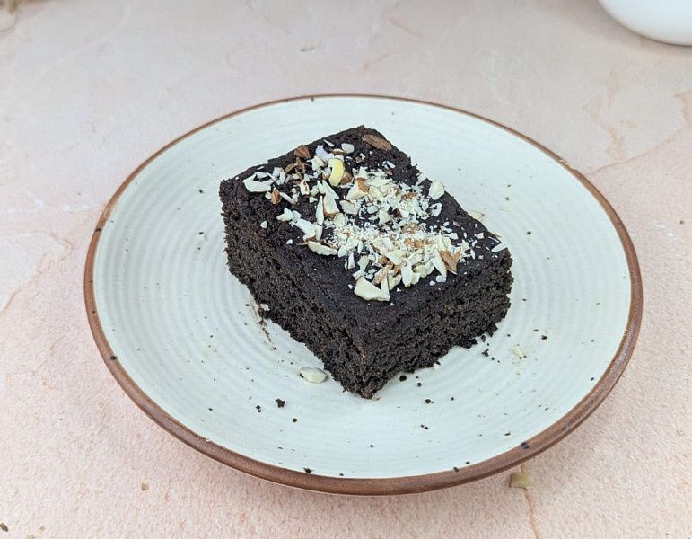 Eggless Almond Cake ( Gluten Free)