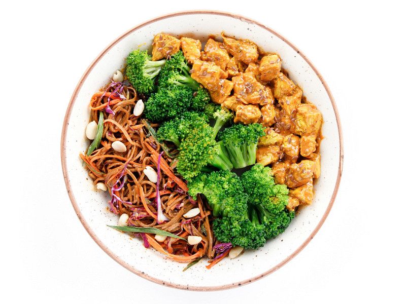 Thai Peanut Tofu Meal