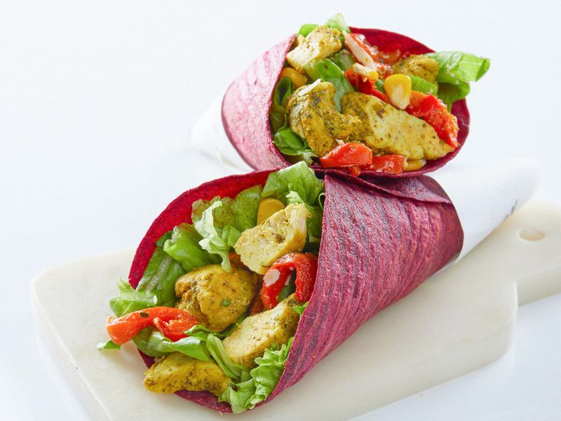 Gluten Free Peri Peri Chicken Wrap