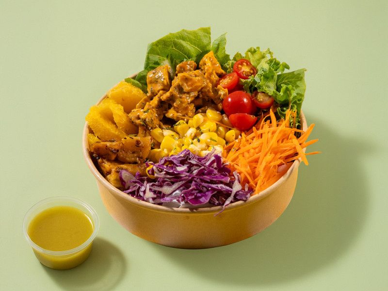 Hawaaian Chicken Salad (High Protein)