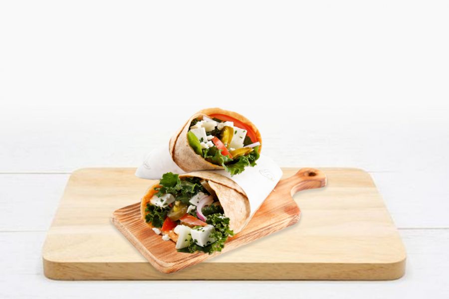 Hummus And Paneer Wrap ( High Protein)