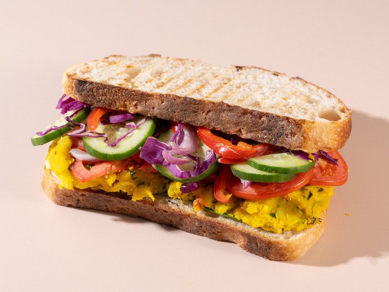 Flax Style Bombay Toastie Sandwich ( High Fibre)