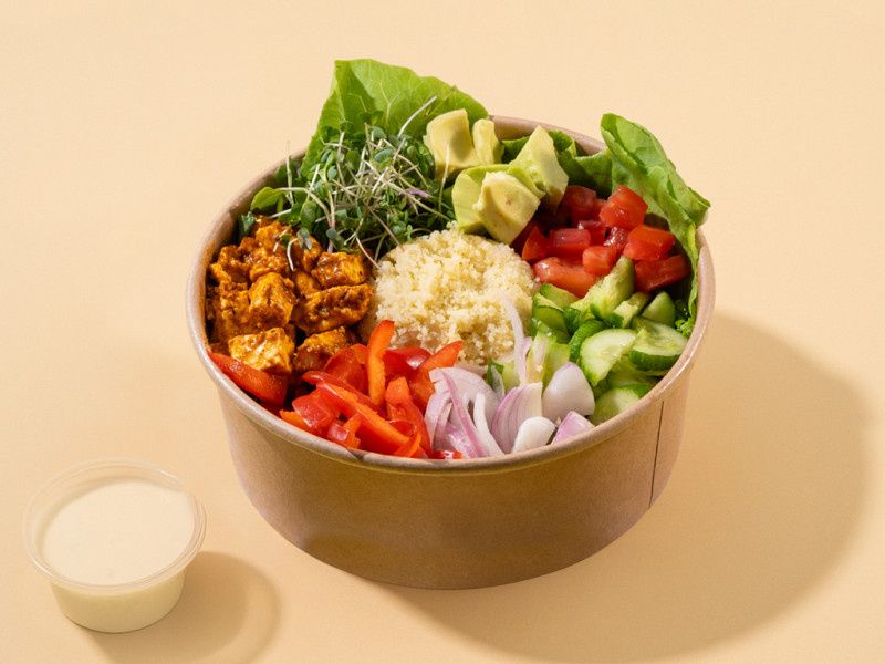 Paneer Tikka Bowl ( High Protein, High Fiber, Gluten Free)