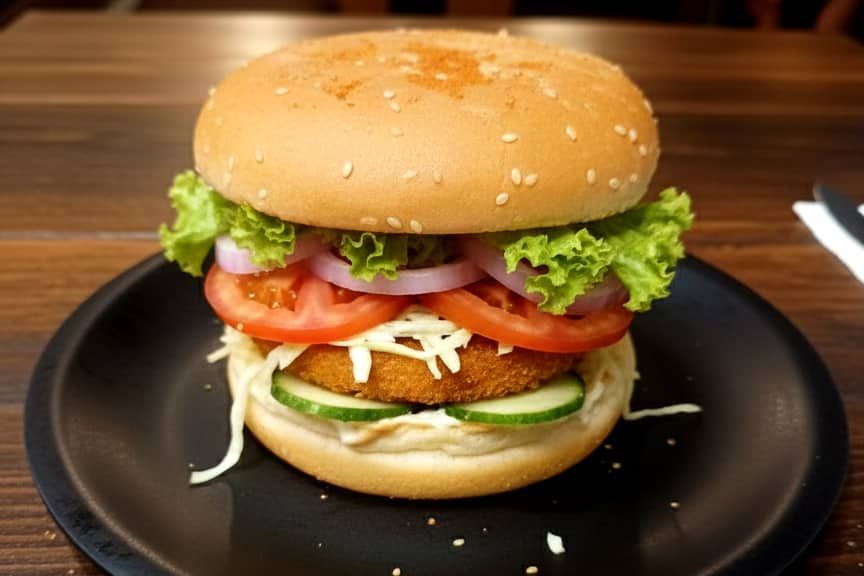 Maha Veggie Burger