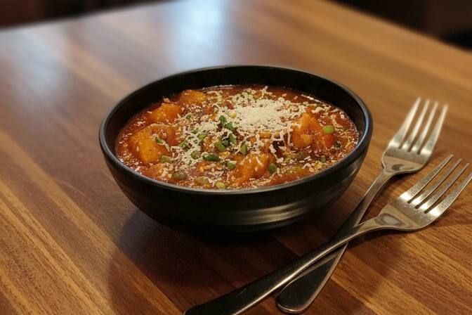 Chilli Paneer Gravy