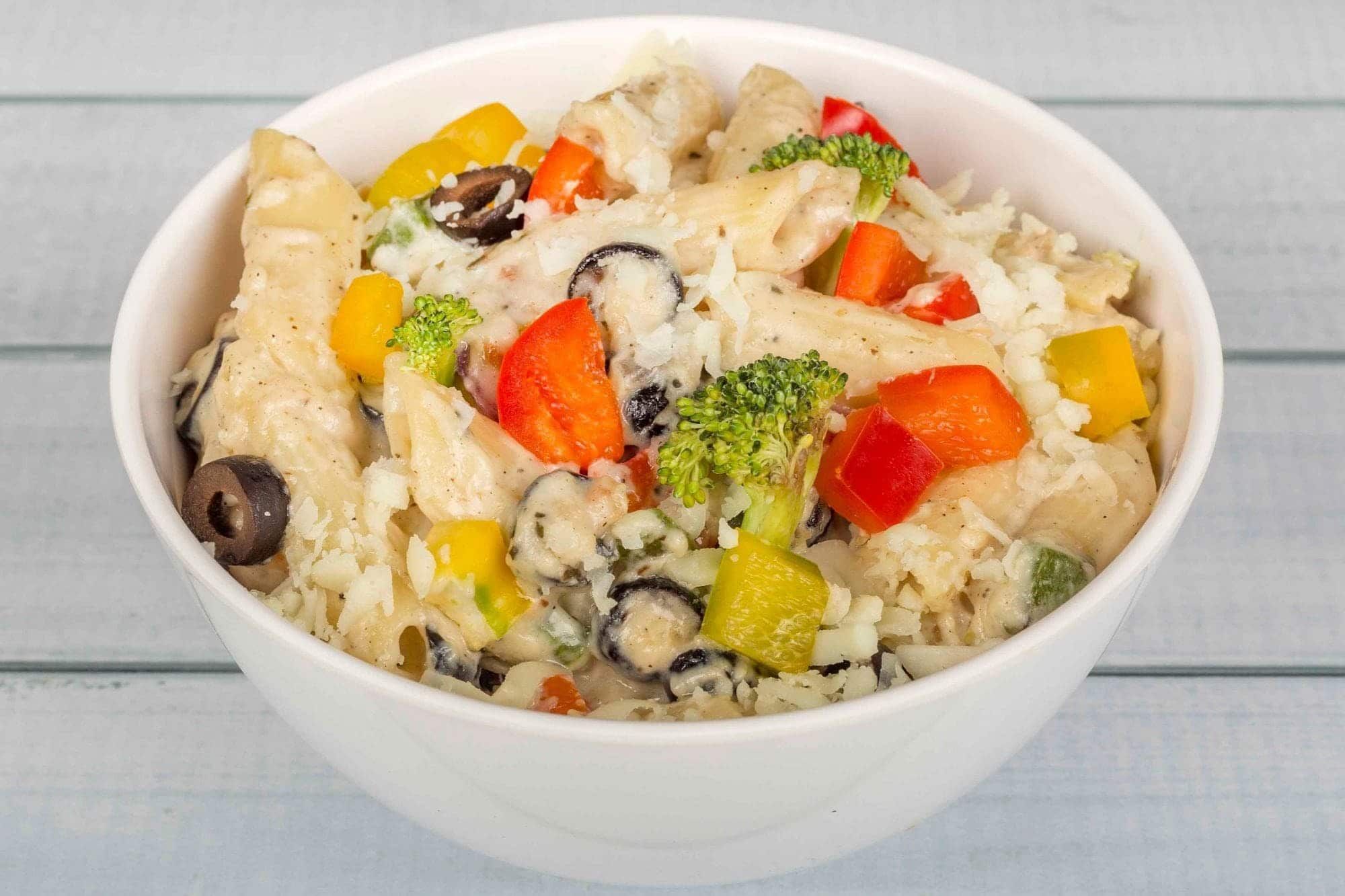 White Sauce Cheese Pasta