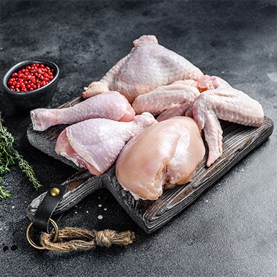 Chicken With Skin Cut Piece