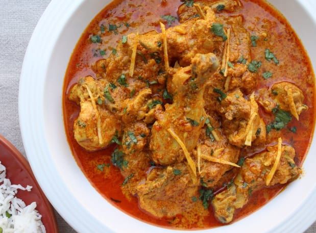 Chicken Dhaniya Adraki