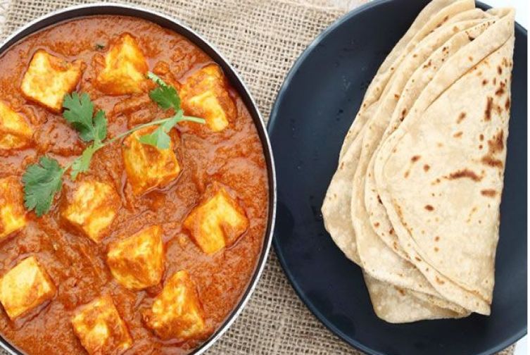 Butter Paneer Combo (Plain Rice)