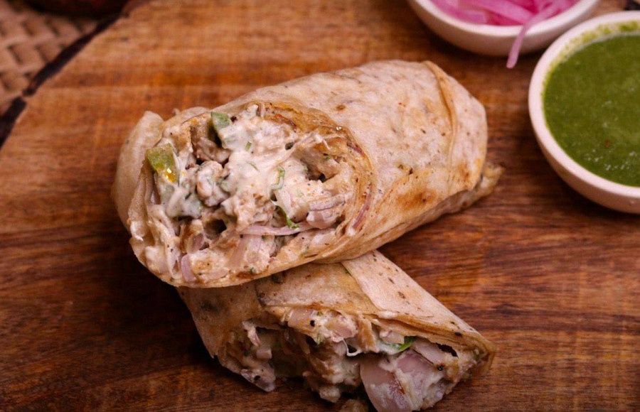 Chaap Malai Tikka Roll