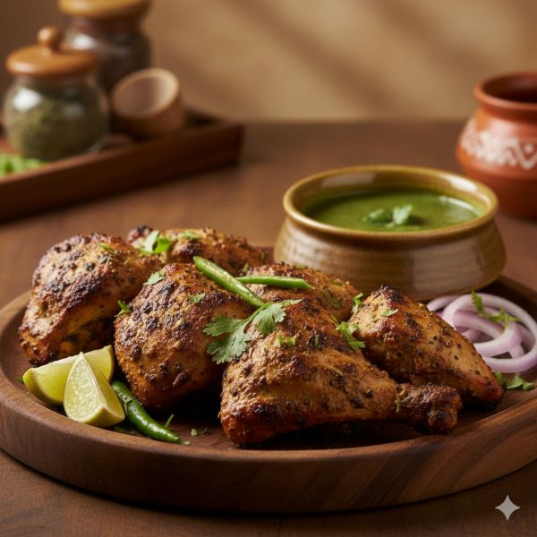Spl. Tandoori Kali Mirch Chicken