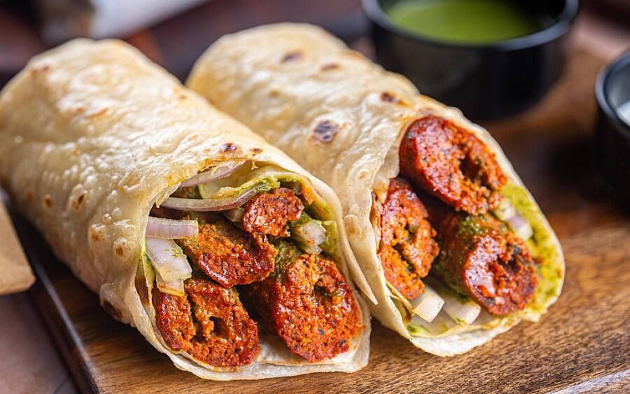 Mutton Seekh Roll