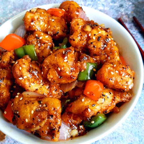 Black Pepper Chicken (Chinese)