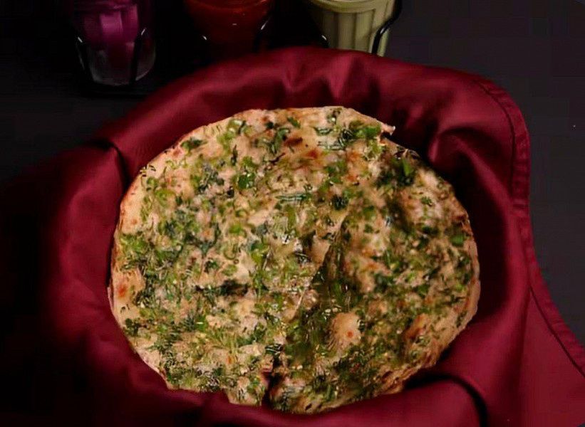 Hari Mirch Tandoori Prantha