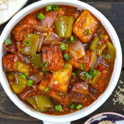 Chilly Paneer Gravy[6pcs]