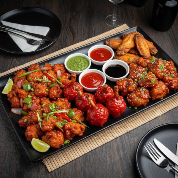 Non Veg Chinese Party Starters [Serves 3-4]