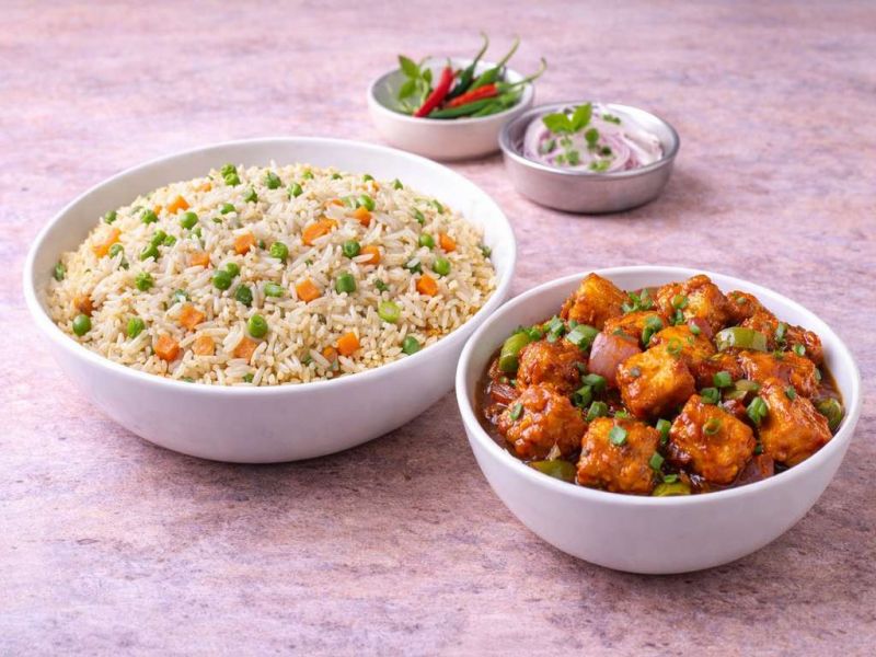 Chinese Gravy + Fried Rice/Noodles Combo [Serve 2]